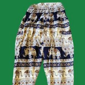 Tribal Elephant Pants - The Elephant Temple